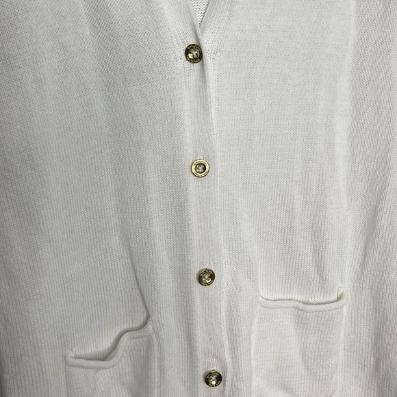 Lilly Pulitzer Corner Cardigan Resort White - Picture 4 of 8